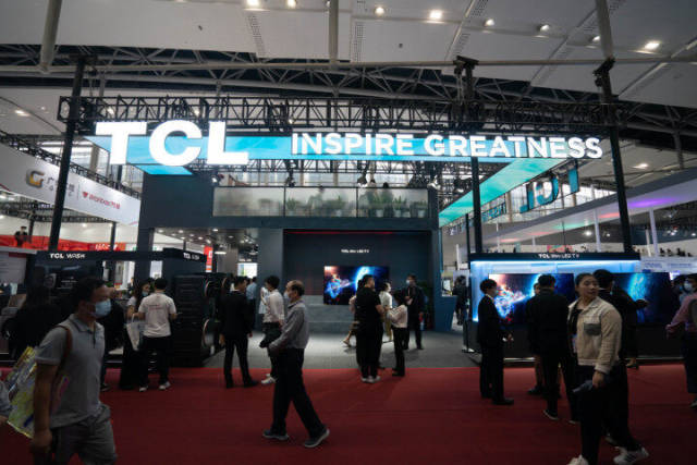 今年4月，TCL实业携全屋智能家电产品亮相第133届广交会。