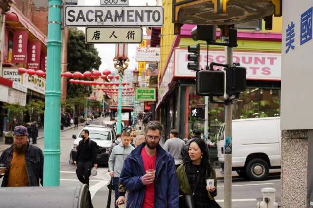 △旧金山是美国历史最悠久的唐人街所在地。新华社发