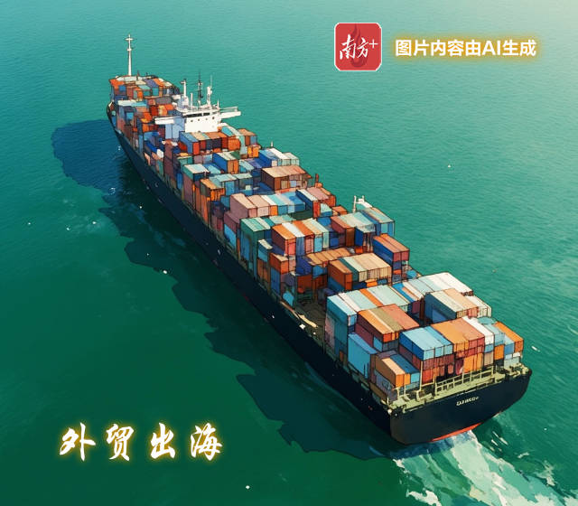 广州港、深圳港、珠海港、湛江港、东莞港……全省各大港口繁忙有序，伴随着声声鸣笛，货船满载外贸集装箱驶向全球各地。