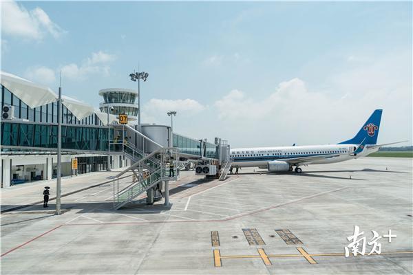 惠州机场T2航站楼。南方日报记者 王昌辉 摄