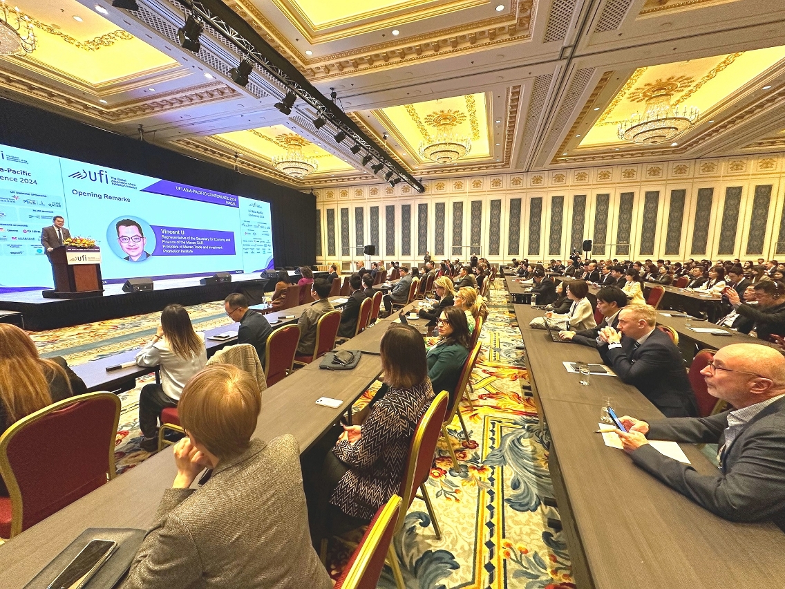A “Conferência Ásia-Pacífico da UFI 2024” foi realizada em Macau, e a capacidade organizativa de Macau obteve a “aprovação” da UFI, uma organização do sector com mais autoridade