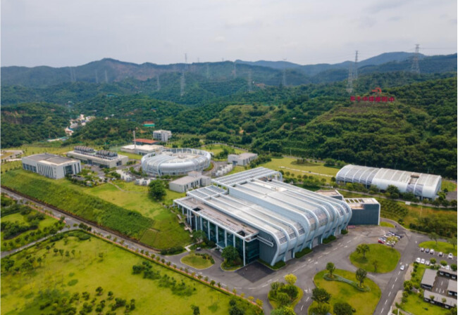 坐落在东莞市的中国散裂中子源科学中心。