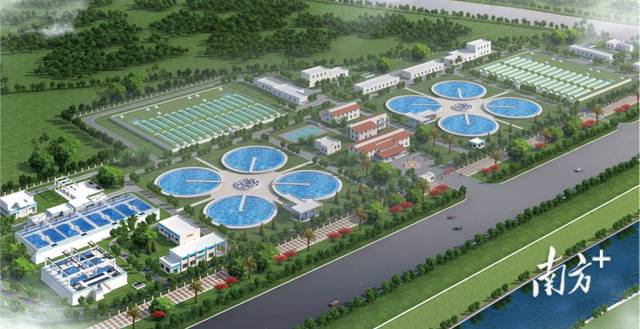  广州市花都区新华污水处理厂提标改造工程。