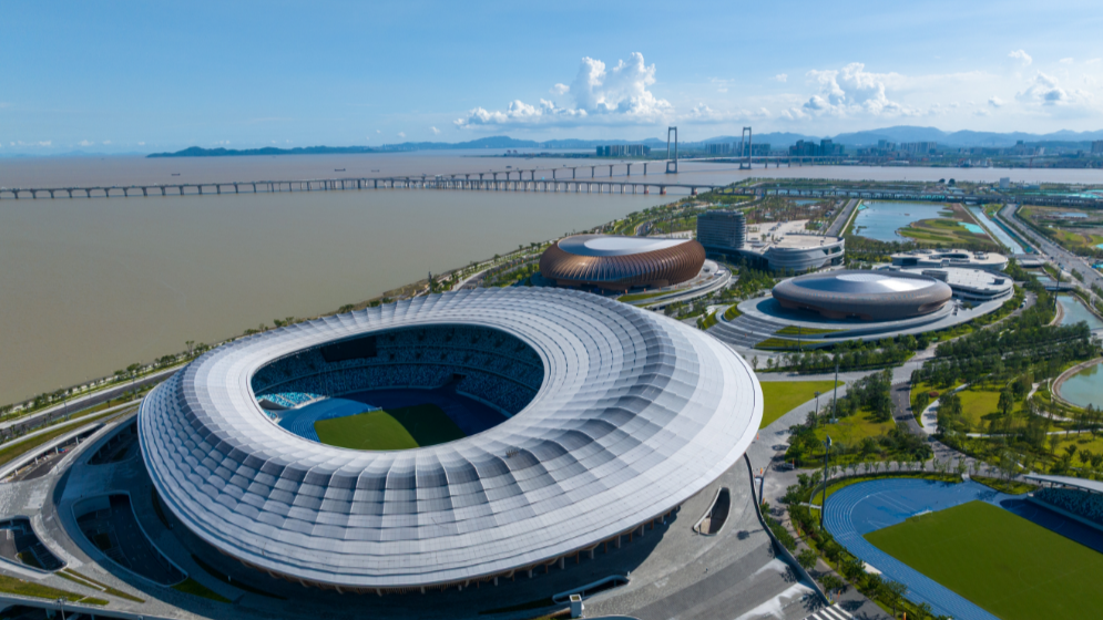 首赛！这座“海景体育馆”展示多项黑科技