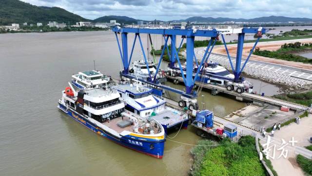 今年1至7月，金湾区游艇产业实现规上工业总产值同比增长17.28%。 