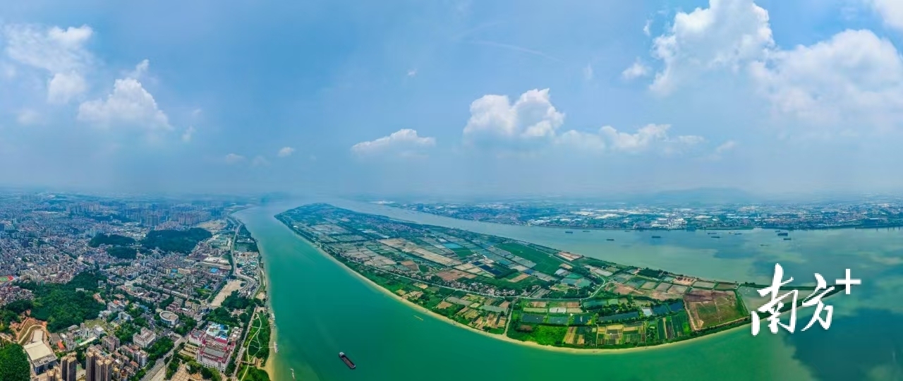 环两江先行区是佛山承东启西梯次发展的中部枢纽。廖明璨 摄