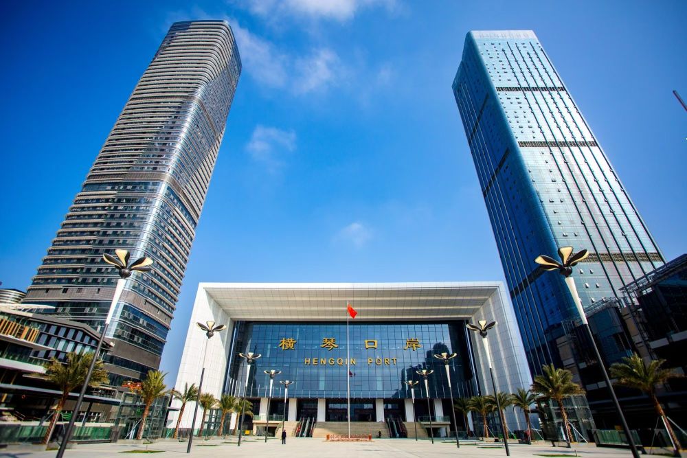 图为横琴口岸