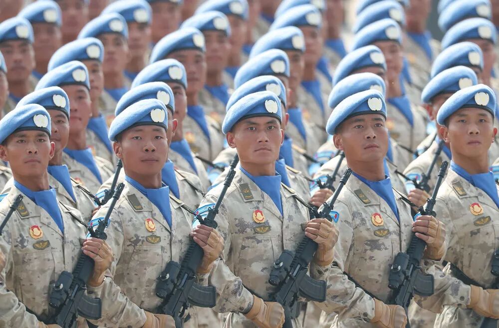 九三阅兵高清大图