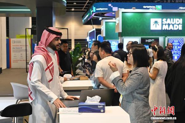 LEAP East, an international technology and innovation exhibition, opens in Hong Kong on July 8, 2026. (Photo: China News Service)