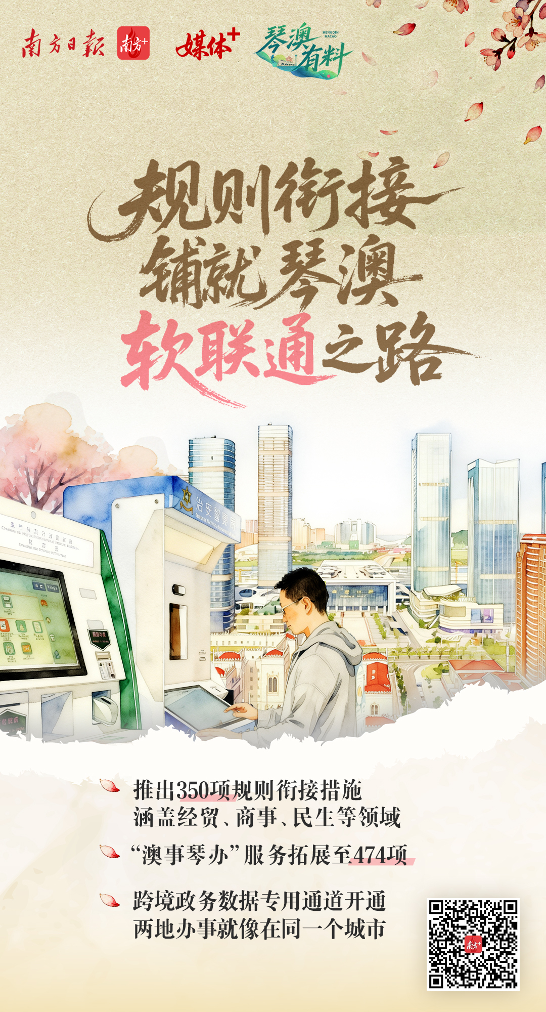 8张海报看懂“澳门+横琴” 8张海报看懂“澳门+横琴”