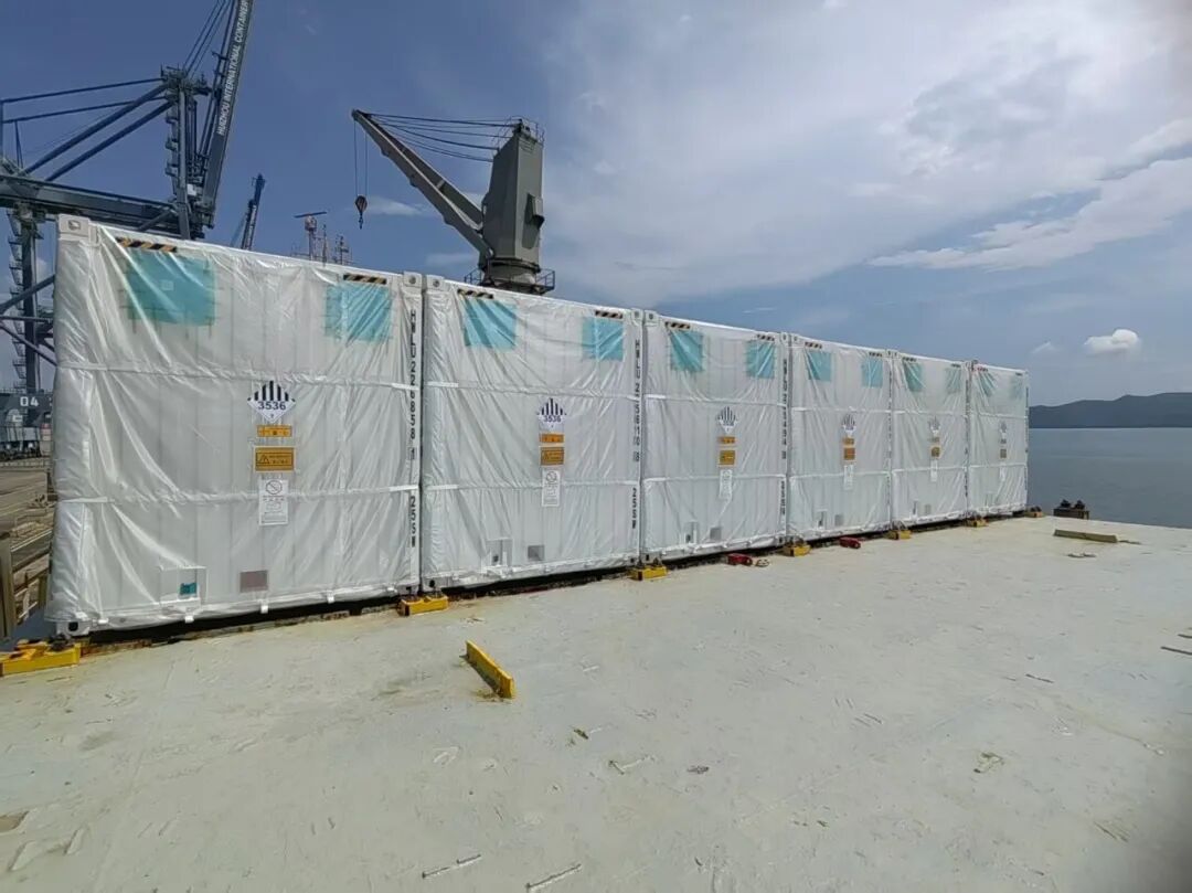 惠州港迎来大型新能源储能设备出海首航 惠州港迎来大型新能源储能设备出海首航