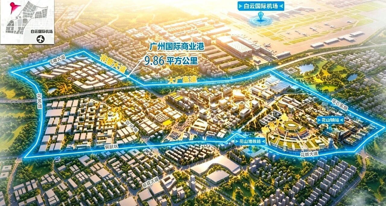 广交七十年,广州国际商业港动工 广交七十年,广州国际商业港动工